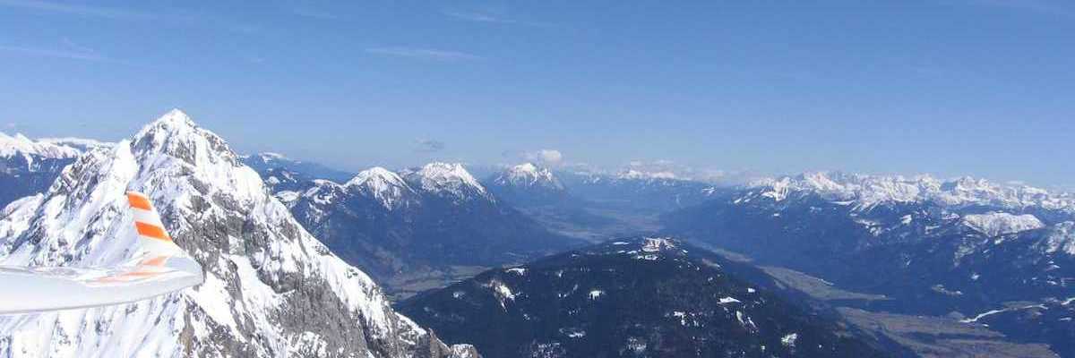 Flugwegposition um 13:07:24: Aufgenommen in der Nähe von Gemeinde Obertilliach, 9942 Obertilliach, Österreich in 2706 Meter